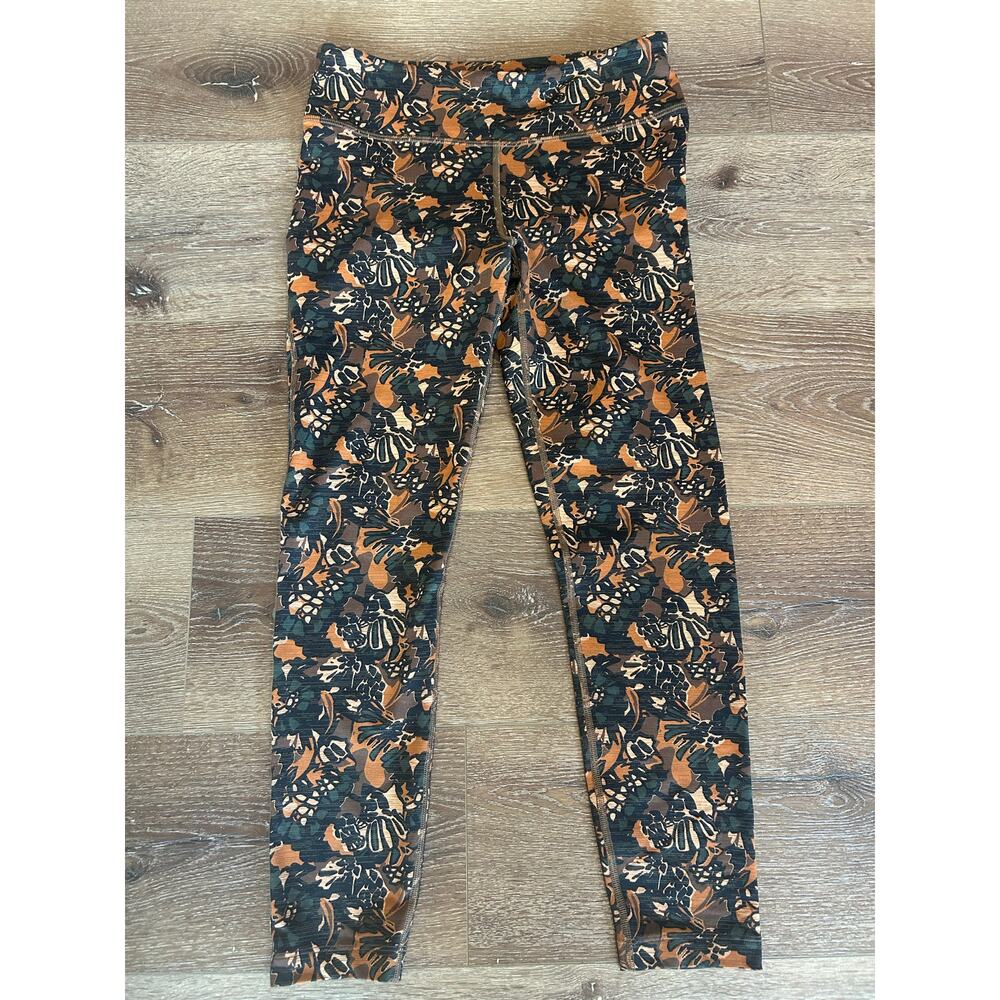 Outdoor Voices TechSweat 7/8 Floral Leggings Women’s Medium Abstract High Rise
